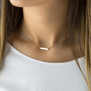 Gold Plated Necklace Jewelry Choker